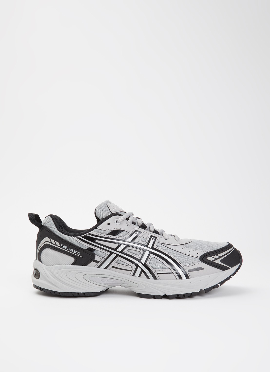 ASICS Gel-Ventx sneaker met mesh details - voorkant 4 lichtgrijs