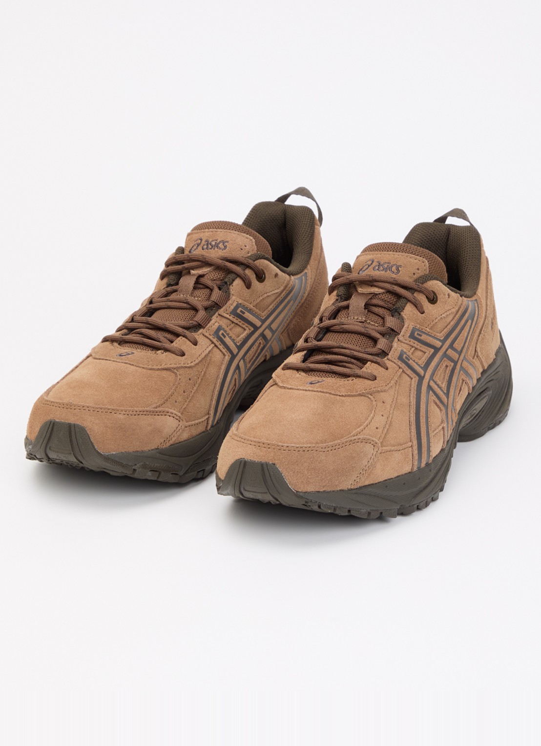 ASICS Gel-Ventx sneaker van suède - detail 2 bruin
