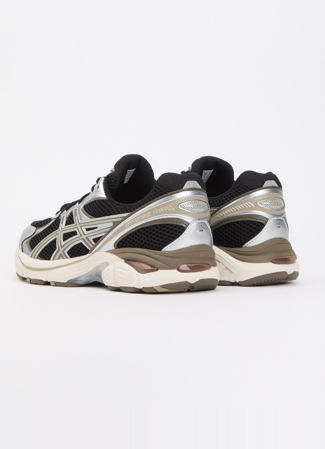 ASICS GT-2160 sneaker met mesh details - achterkant 5 zwart