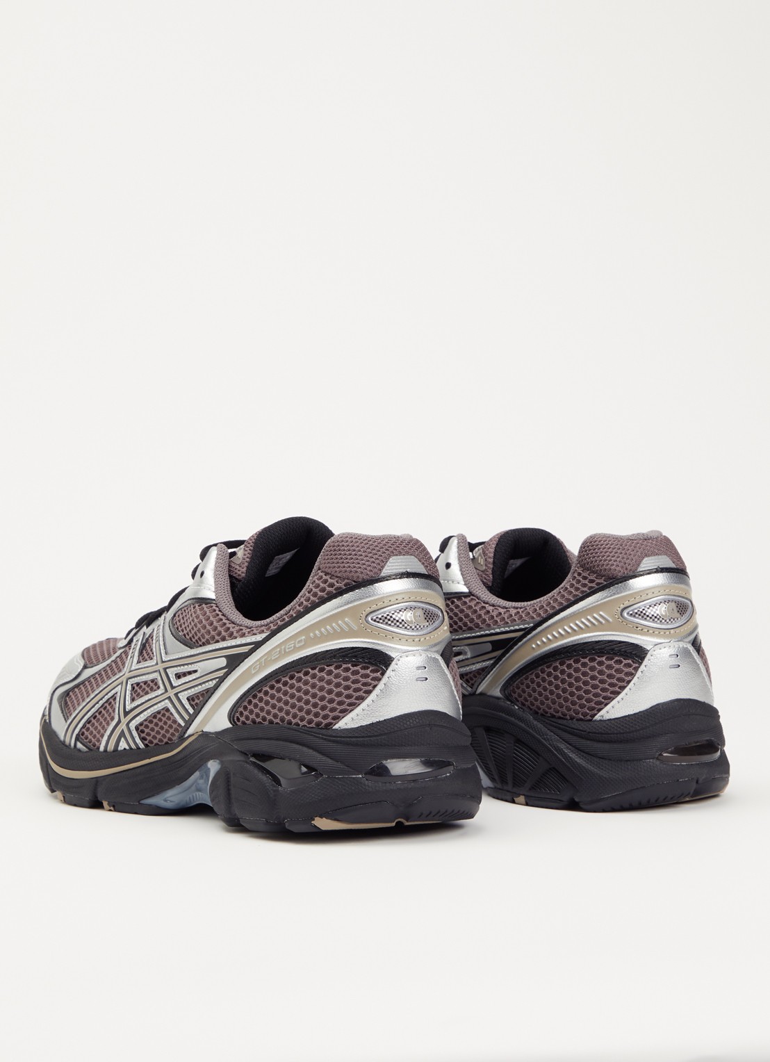 ASICS GT-2160 sneaker met mesh details - achterkant 4 zwart