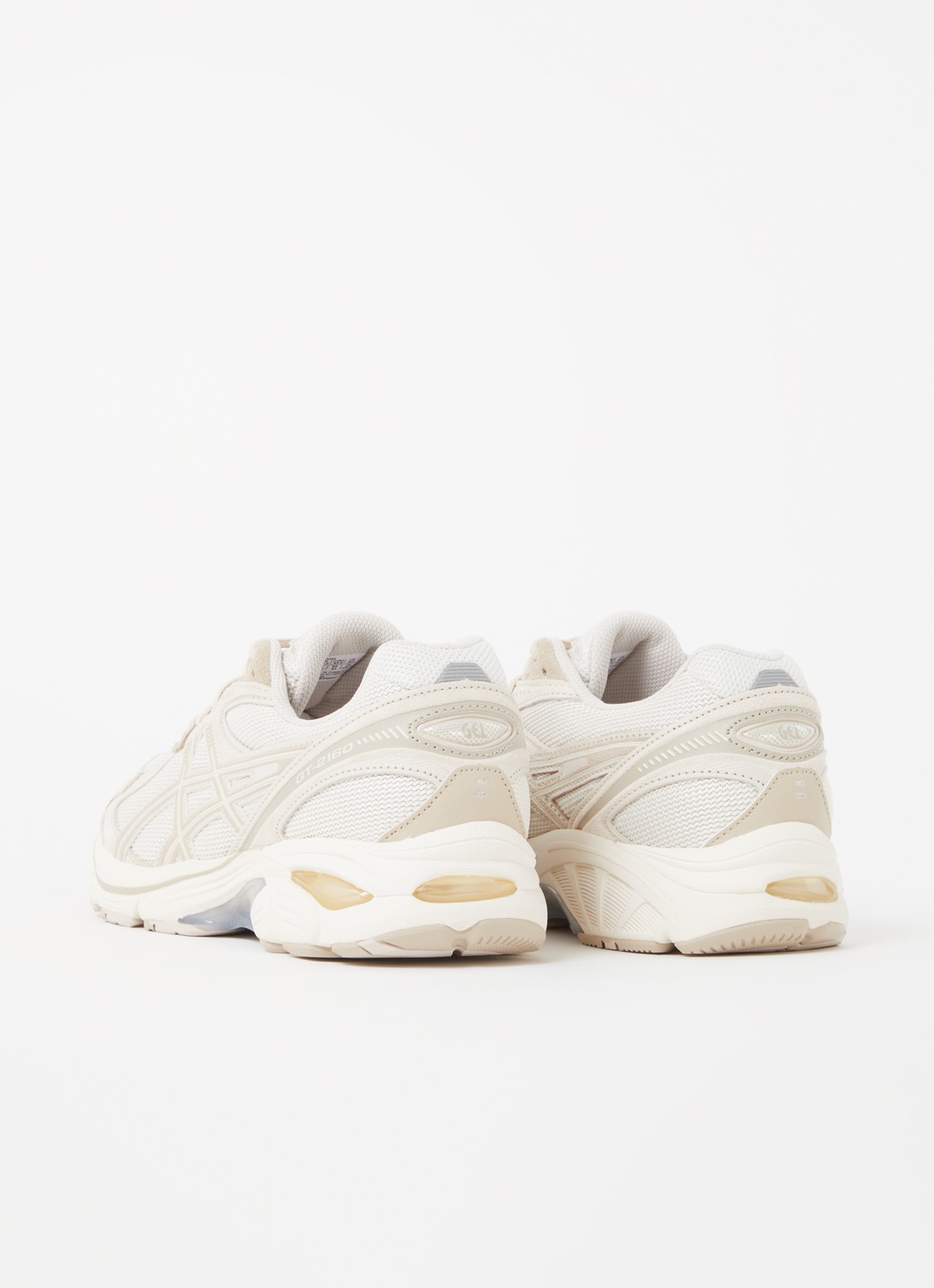 ASICS GT-2160 sneaker met suède details - achterkant 6 creme
