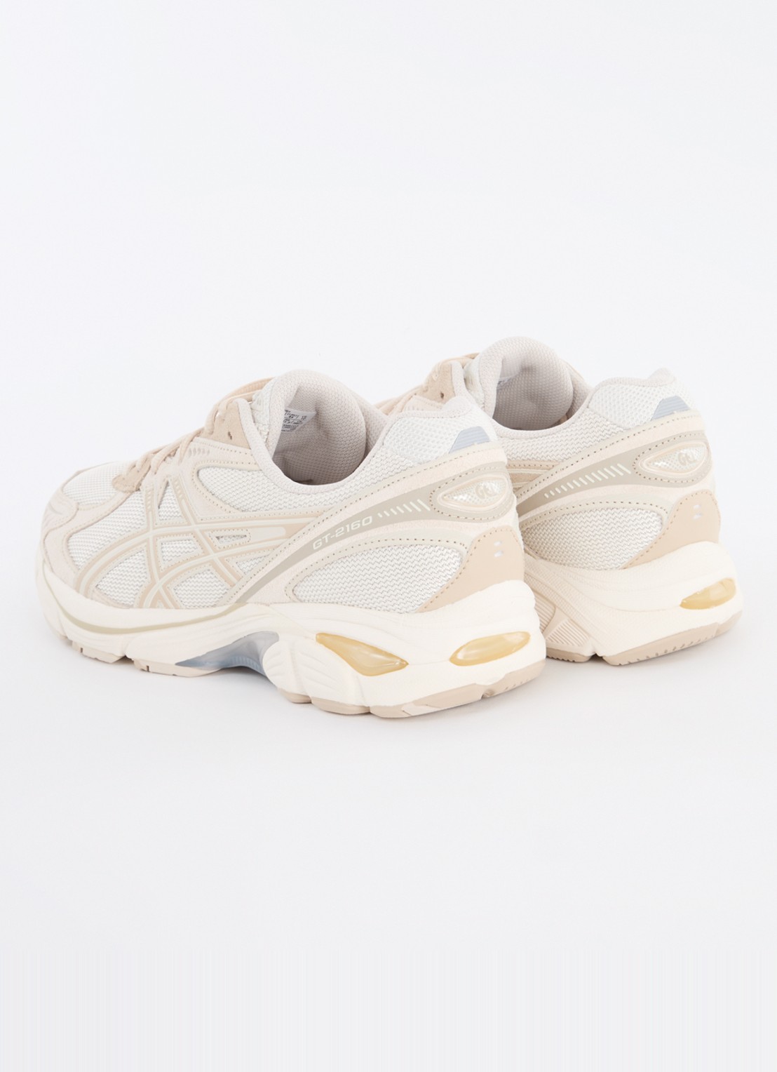 ASICS GT-2160 sneaker met suède details - achterkant 7 creme