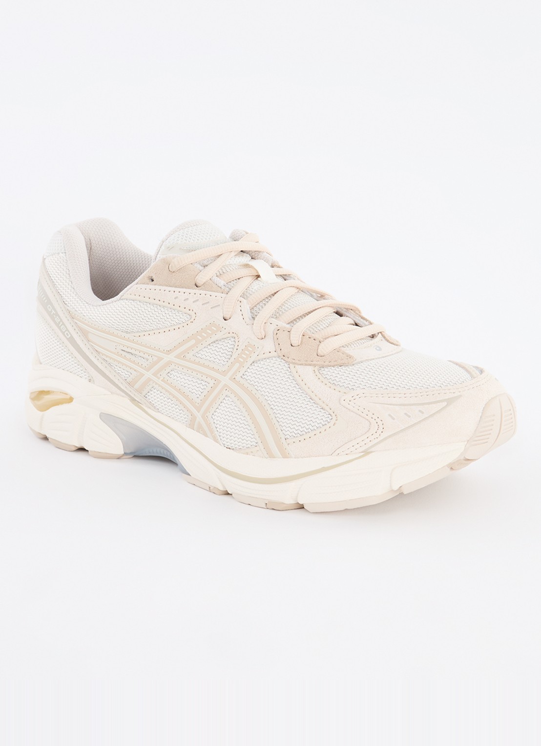 ASICS GT-2160 sneaker met suède details - voorkant 9 creme