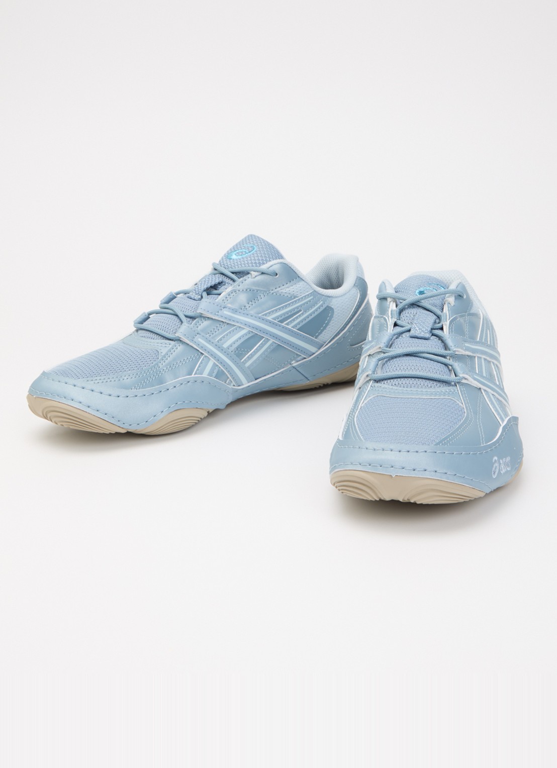 ASICS Hypersync sneaker met mesh details - detail blauw
