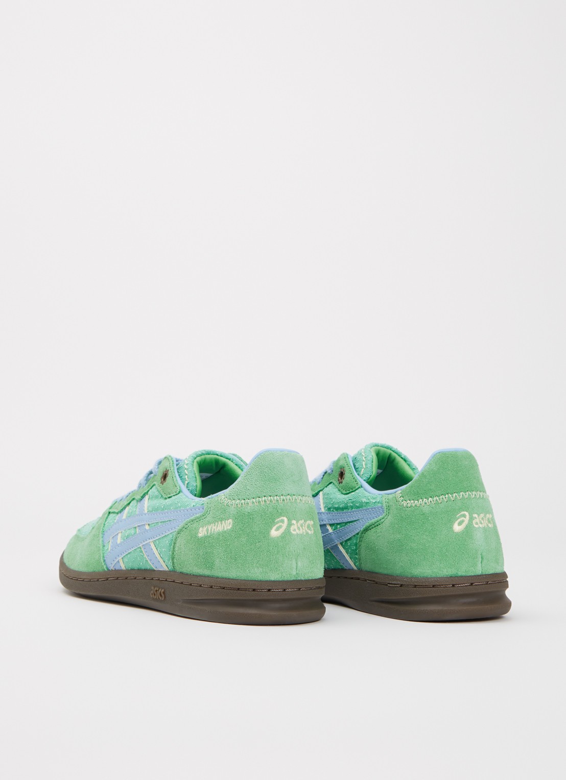 ASICS Skyhand OG sneaker met details van suède - achterkant 2 mint