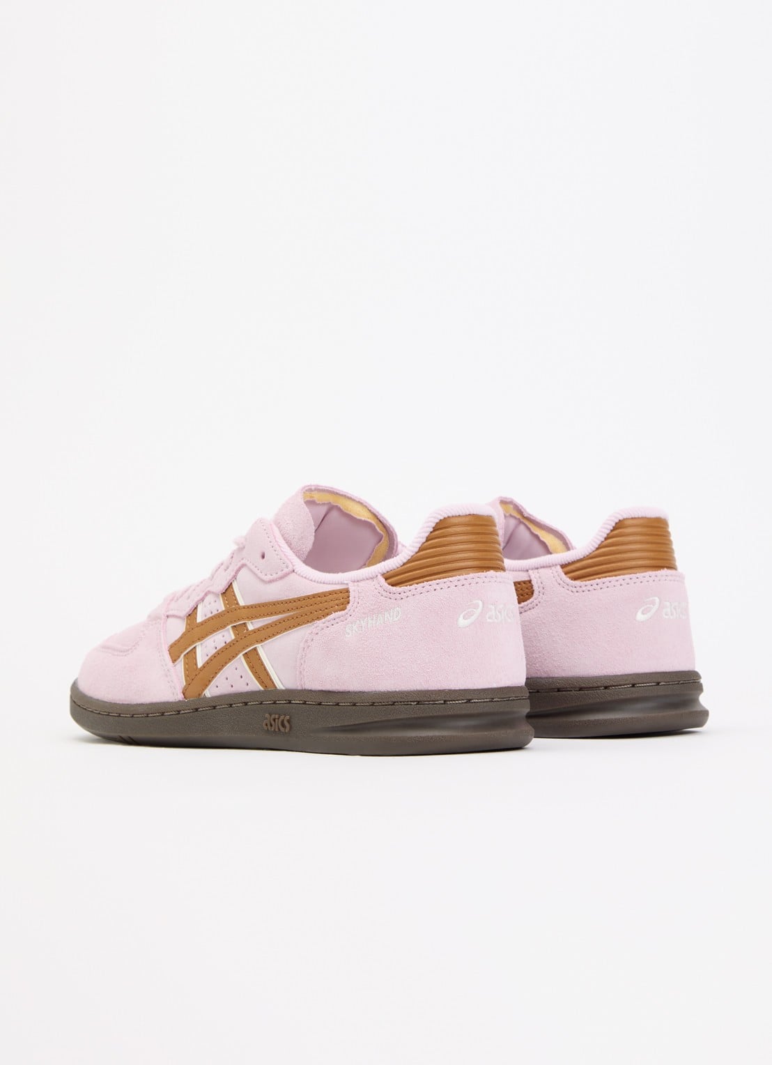 ASICS Skyhand OG sneaker van suède - achterkant 5 roze