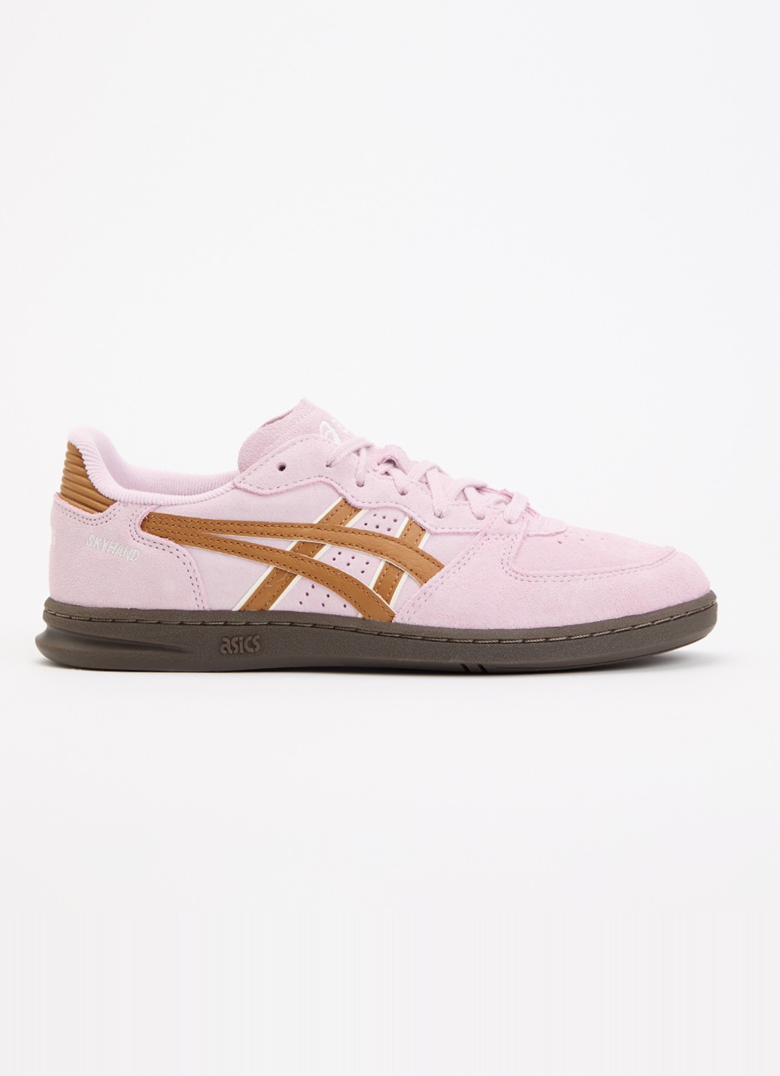 ASICS Skyhand OG sneaker van suède - voorkant roze