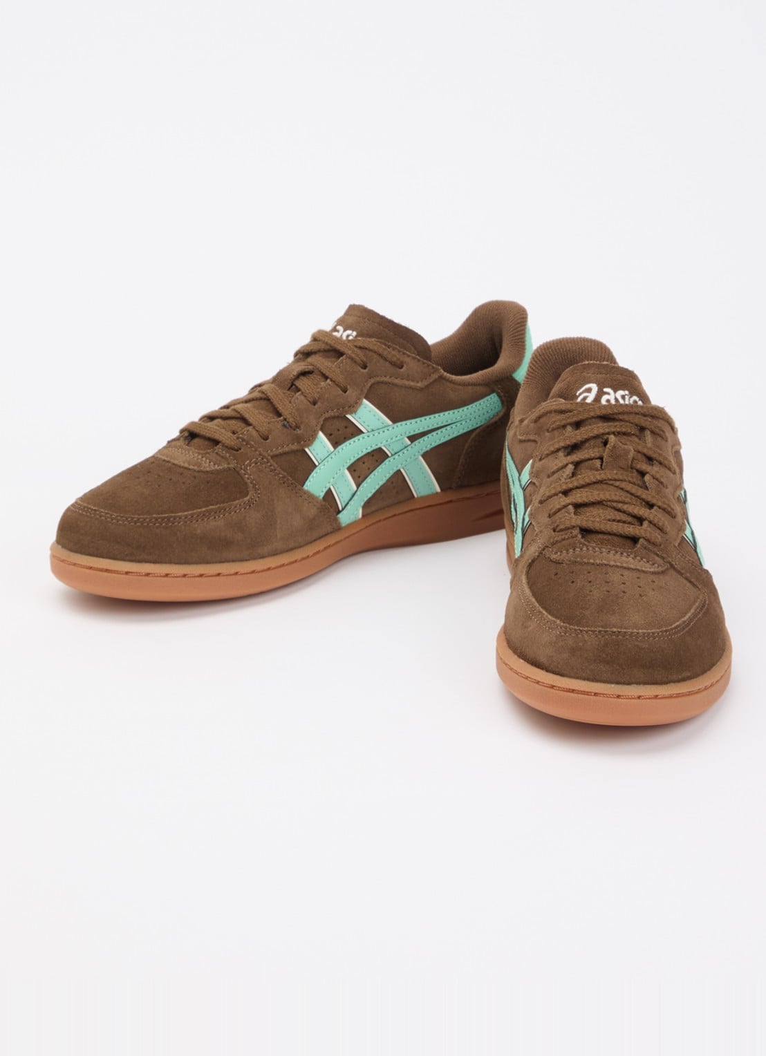 ASICS Skyhand OG sneaker van suède - detail 2 bruin