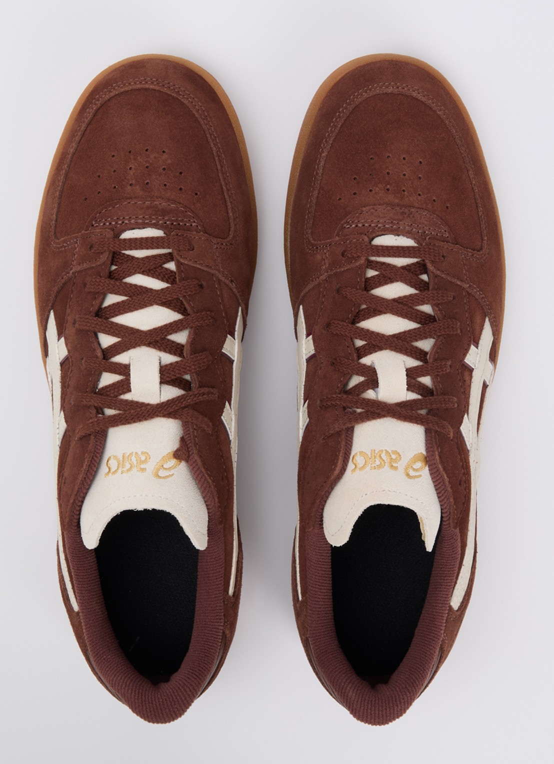 ASICS Skyhand OG sneaker van suède - detail 2 bruin