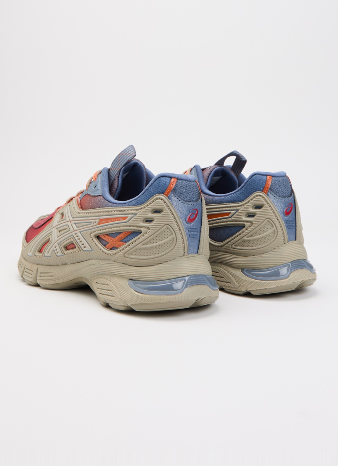 ASICS UB13-S Gel -SD-Lyte sneaker met mesh details - achterkant 4 oranje