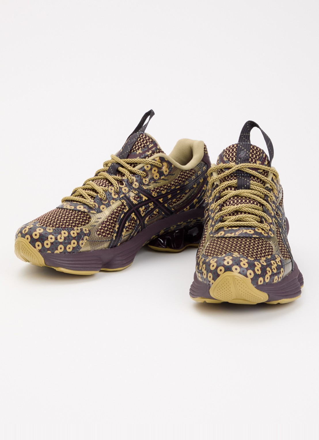 ASICS US7-S Gel-Kinetic Fluent sneaker met logo - detail 3 aubergine
