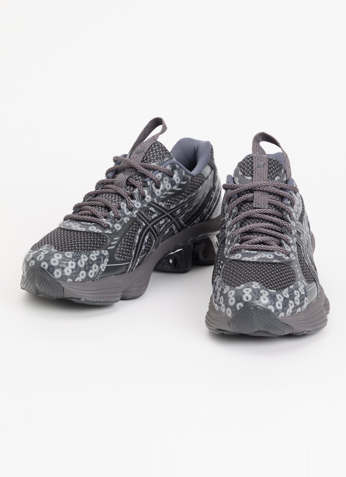 ASICS US7-S Gel-Kinetic Fluent sneaker met logo - detail 3 donkergrijs