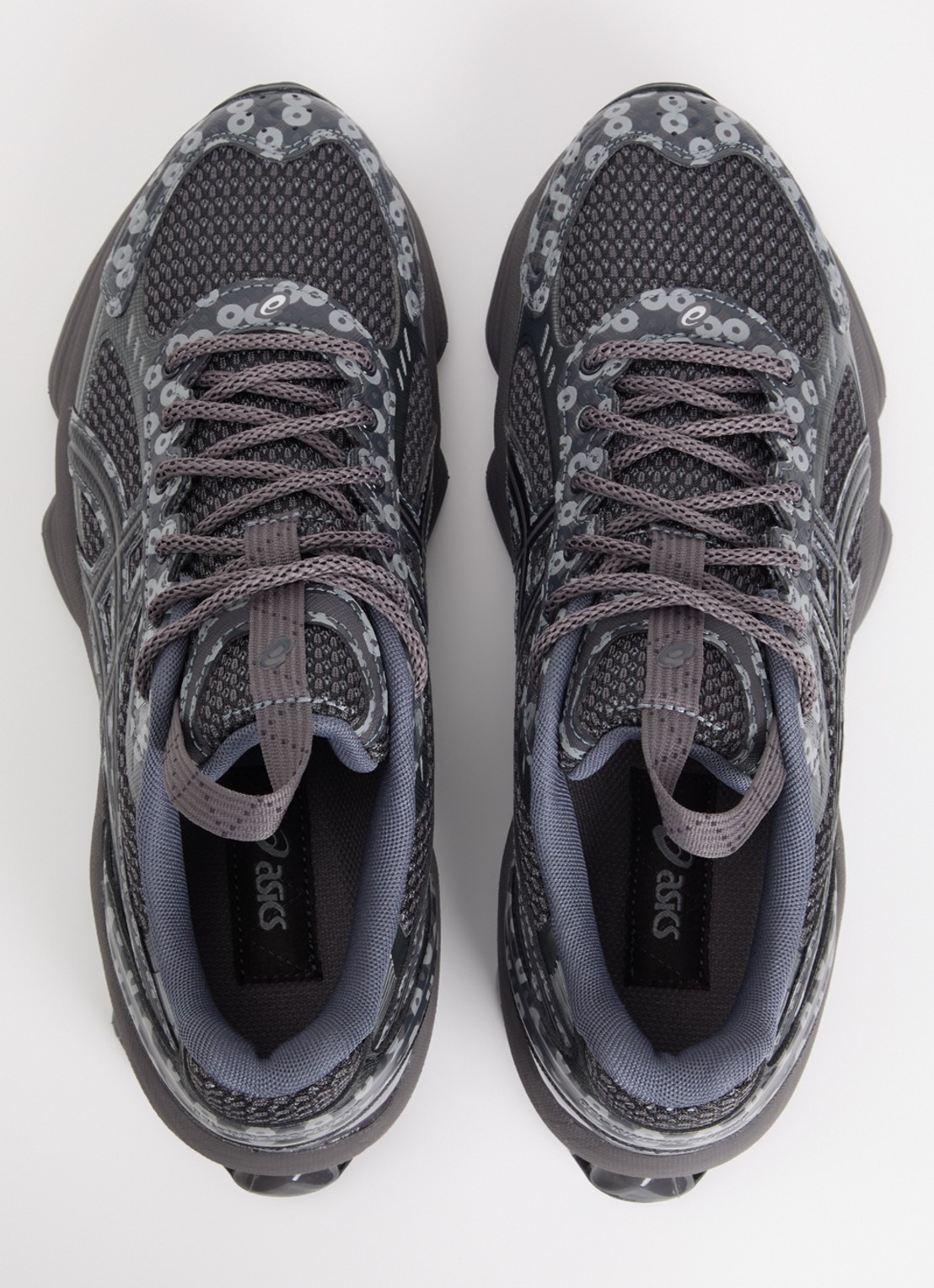 ASICS US7-S Gel-Kinetic Fluent sneaker met logo - detail 4 donkergrijs