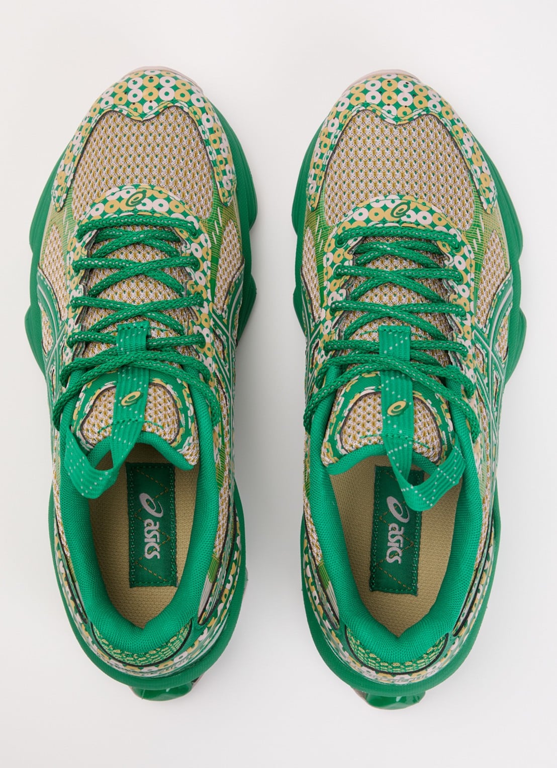 ASICS US7-S Gel-Kinetic Fluent sneaker met logo - detail 3 groen