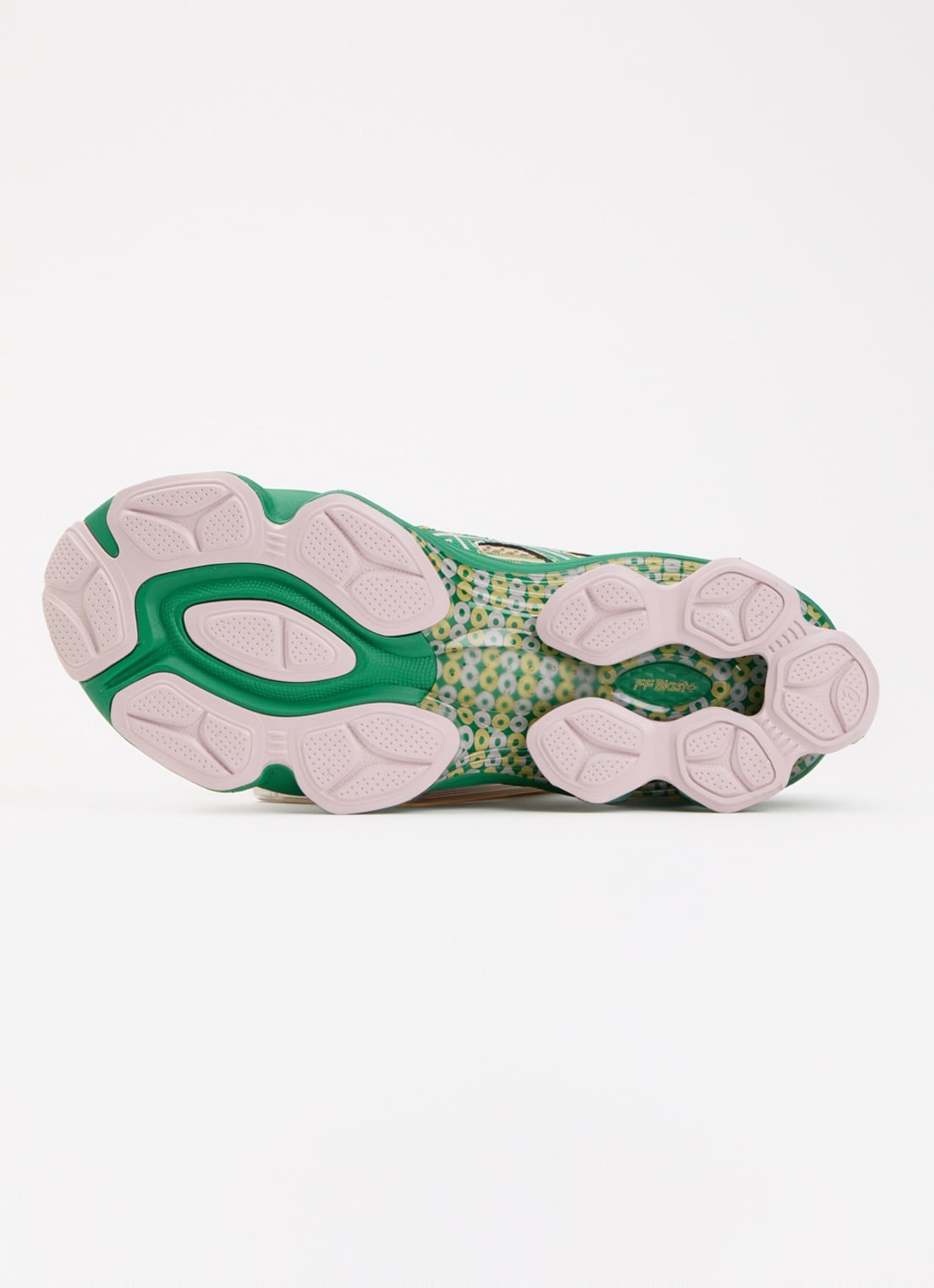 ASICS US7-S Gel-Kinetic Fluent sneaker met logo - detail 4 groen