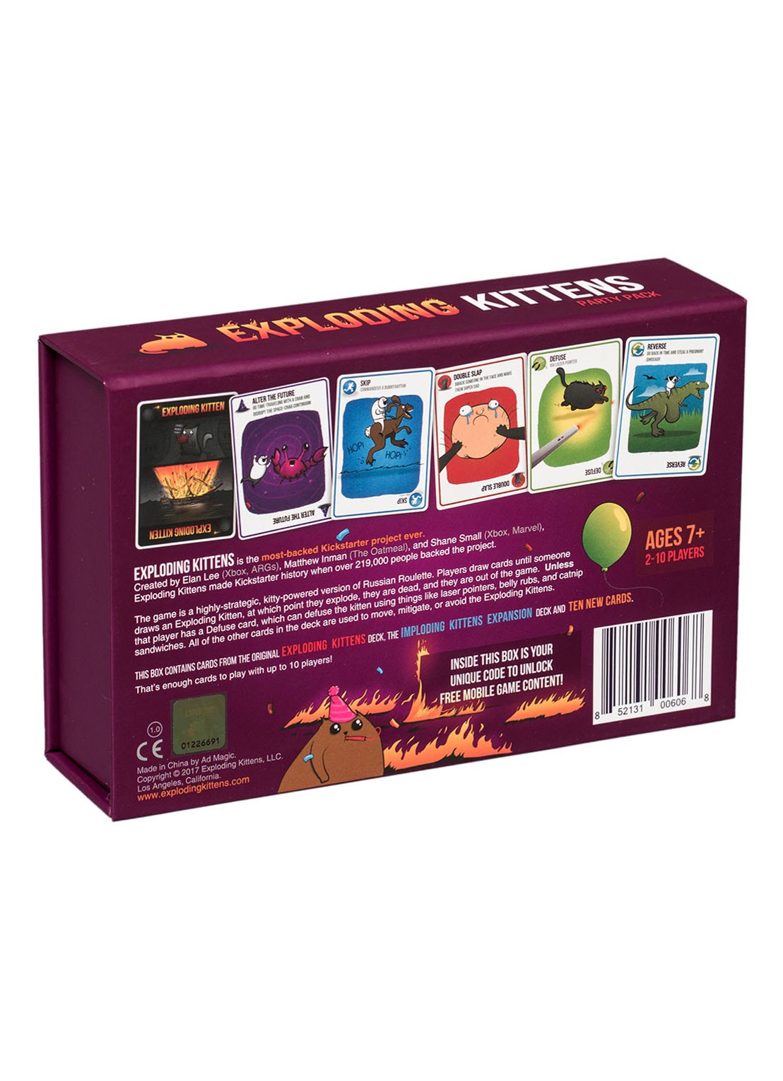 Asmodee Exploding kittens party pack kaartspel • de Bijenkorf