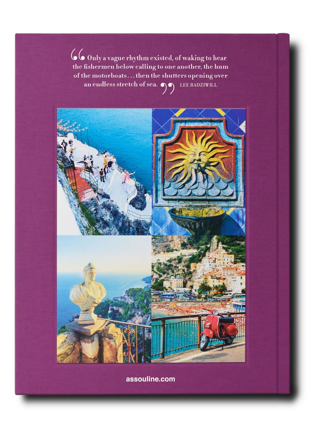 Assouline Amalfi Coast - detail 3 paars