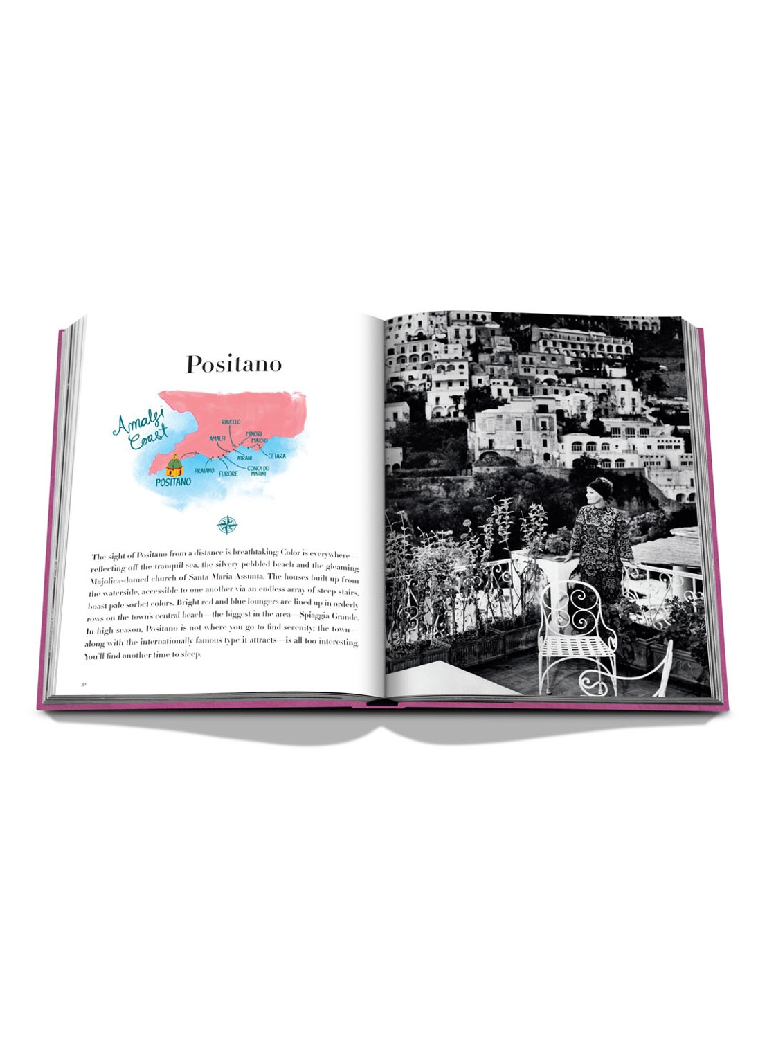 Assouline Amalfi Coast - detail 5 paars