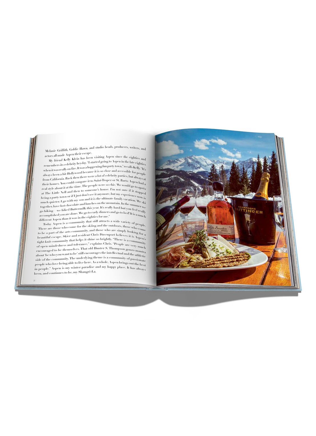 Assouline Aspen Style - detail 4 lichtblauw