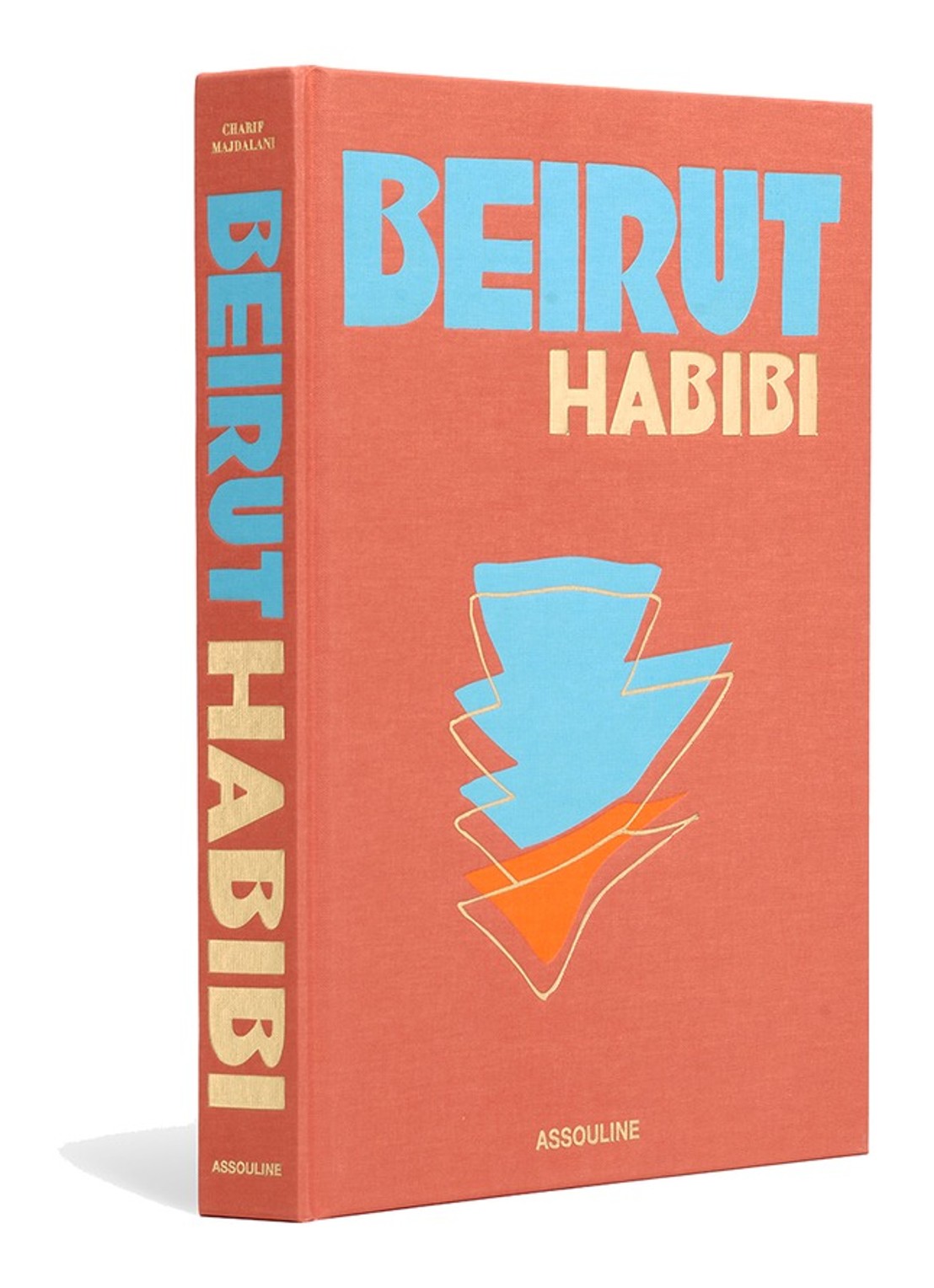 Assouline Beirut Habibi - voorkant oranje