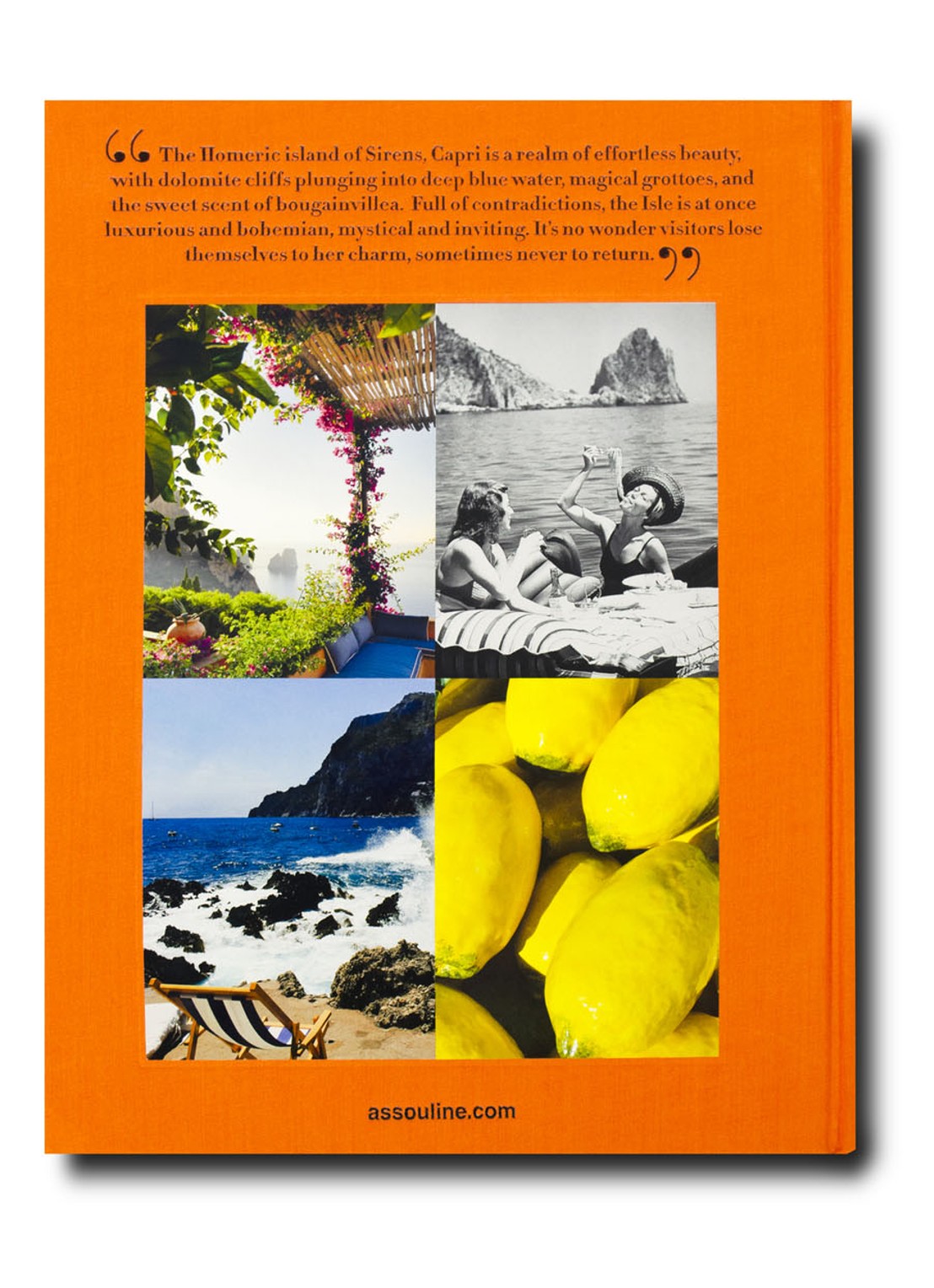 Assouline Capri Dolce Vita - detail 3 neonoranje
