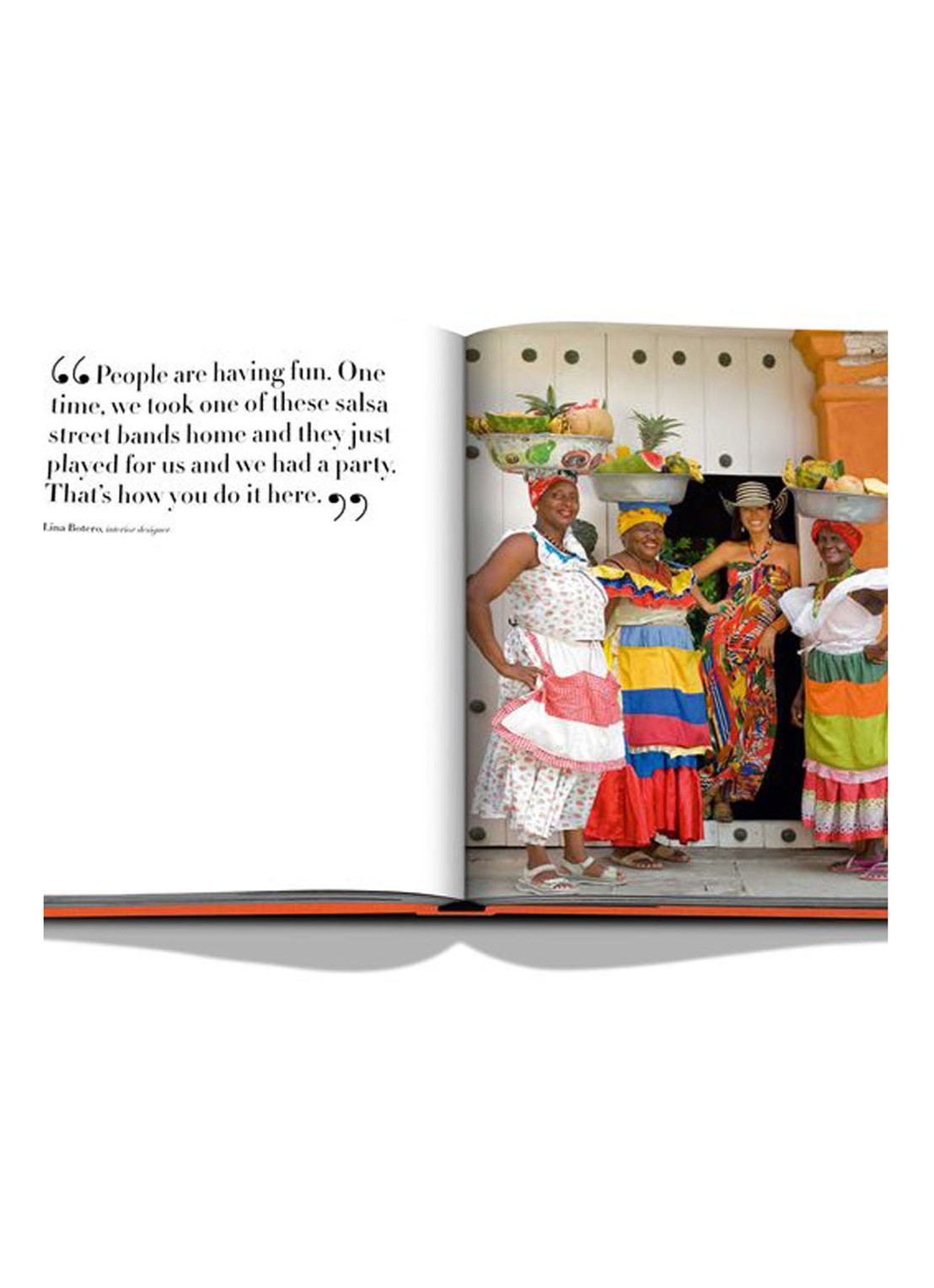 Assouline Cartagena Grace - detail 2 oranjerood