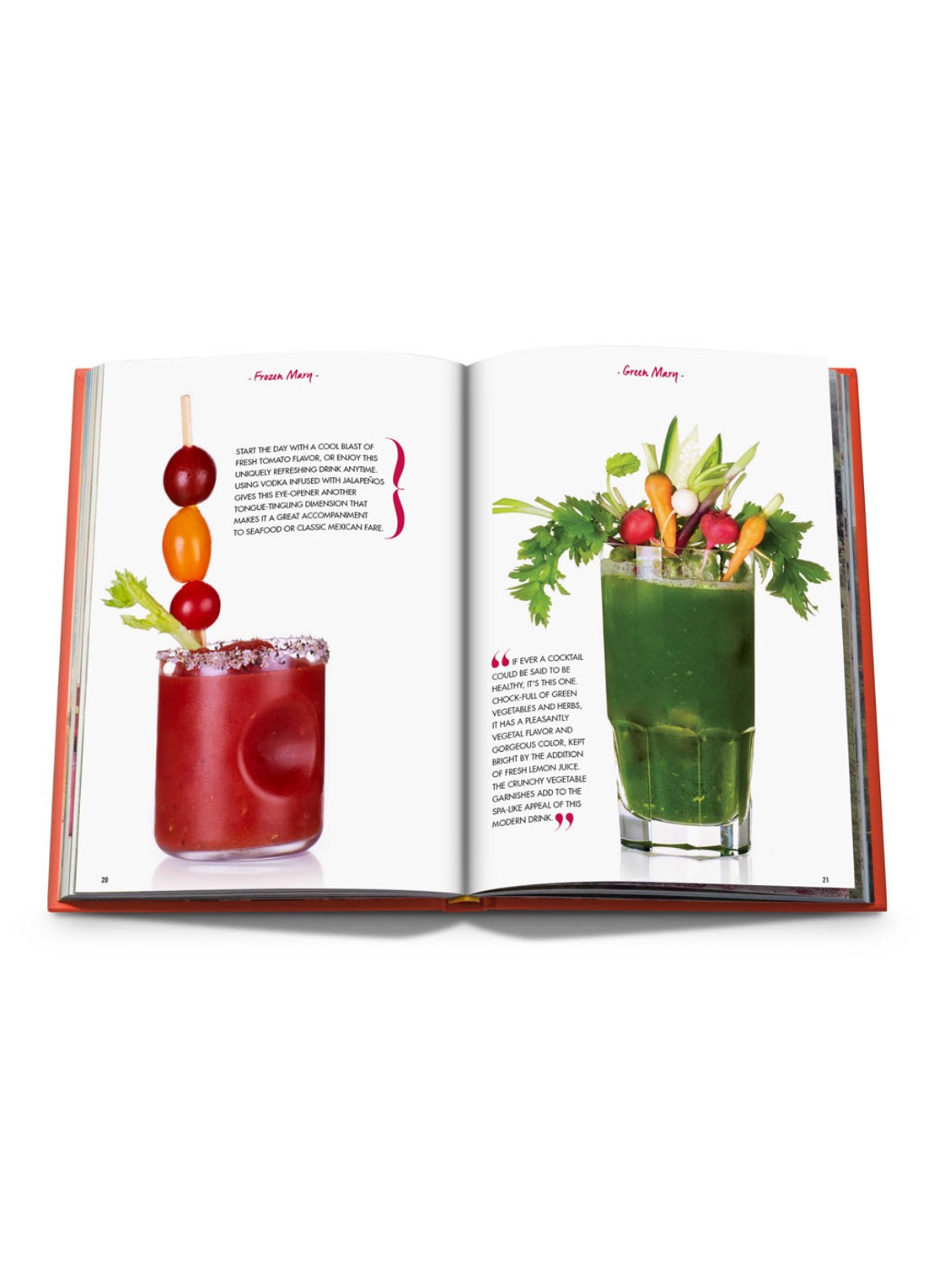 Assouline Cocktail Chameleon - voorkant 2 oranjerood