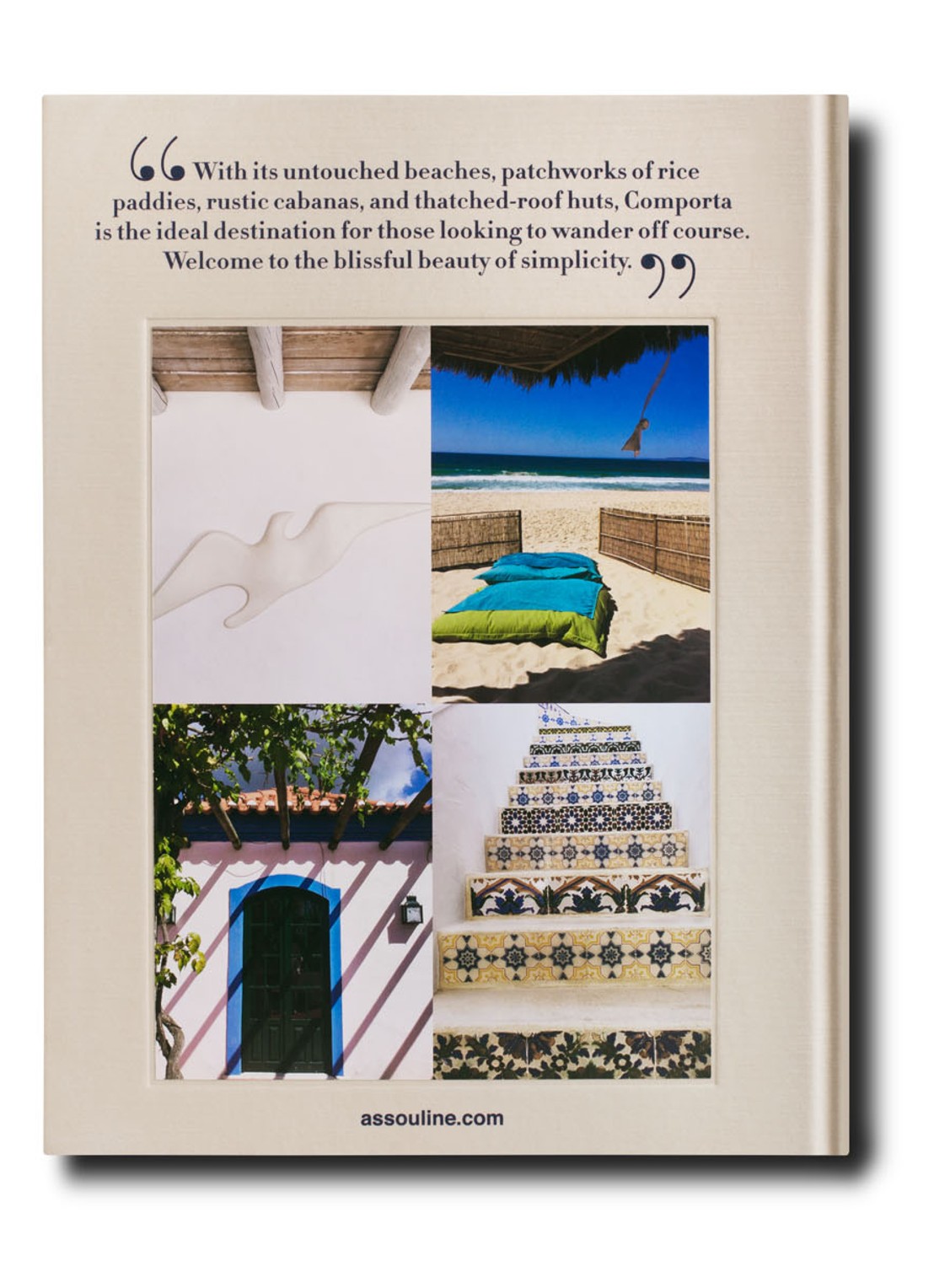 Assouline Comporta Bliss - detail 3 beige