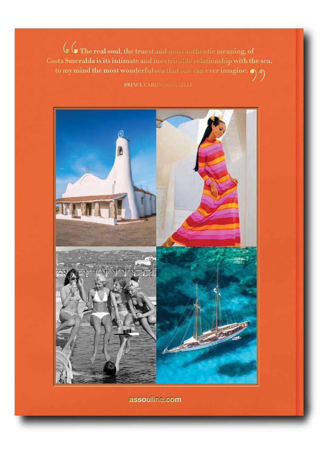 Assouline Costa Smeralda - detail 3 oranje