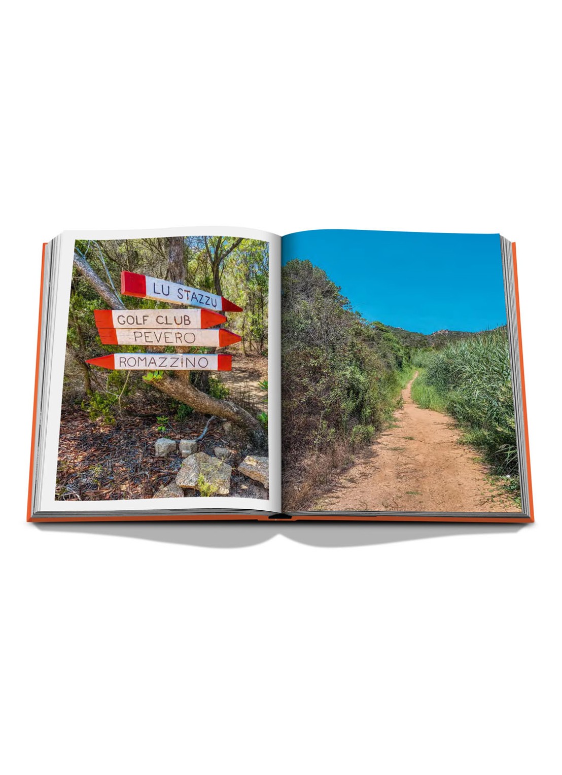 Assouline Costa Smeralda - voorkant 2 oranje