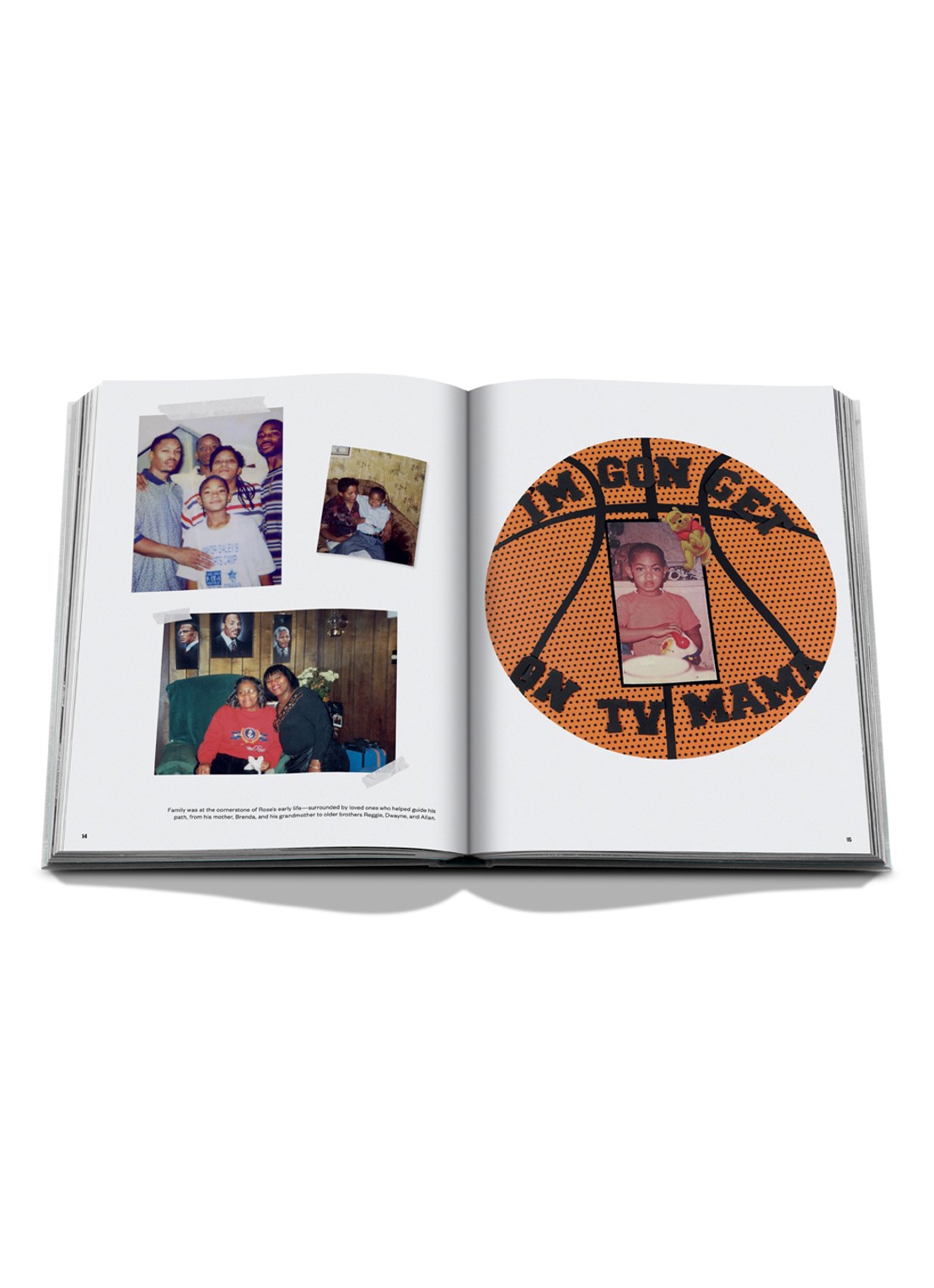 Assouline Derrick Rose: The Poohprint - voorkant 3 multicolor