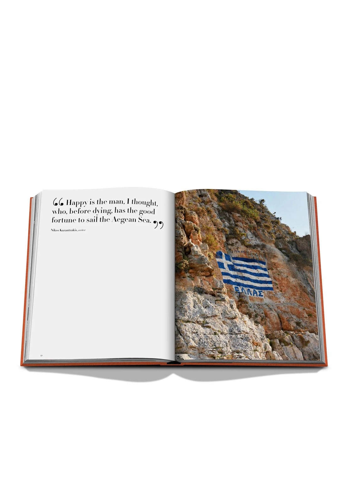 Assouline Greek Islands - detail 6 oranje