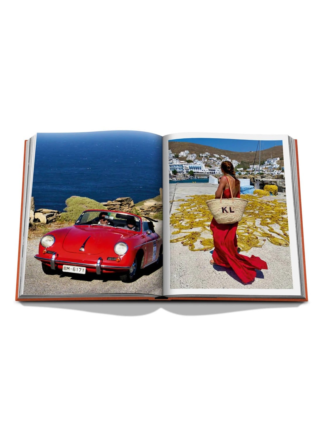 Assouline Greek Islands - voorkant 2 oranje