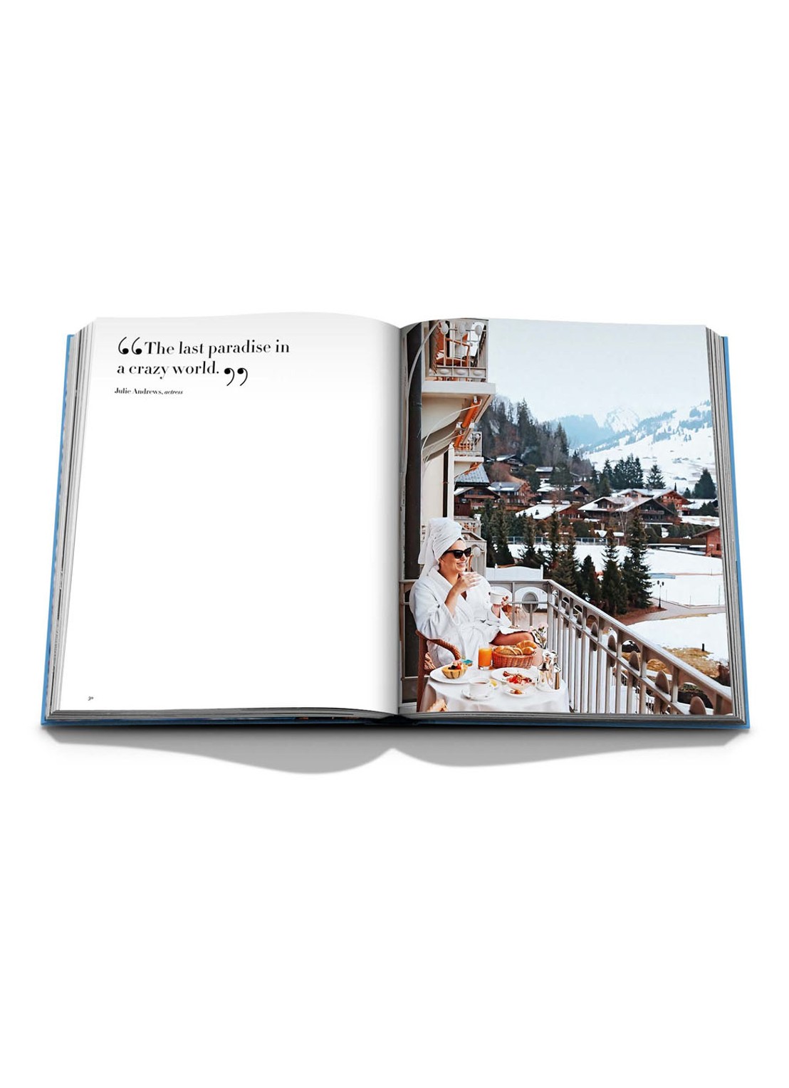 Assouline Gstaad Glam - detail 4 staalblauw