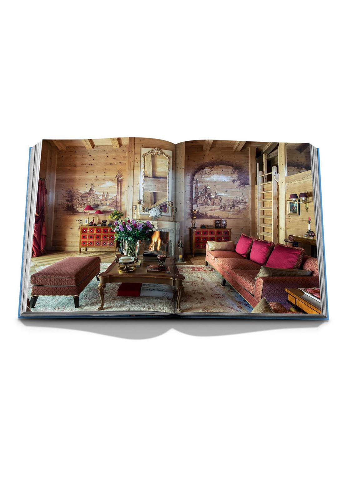 Assouline Gstaad Glam - detail 6 staalblauw