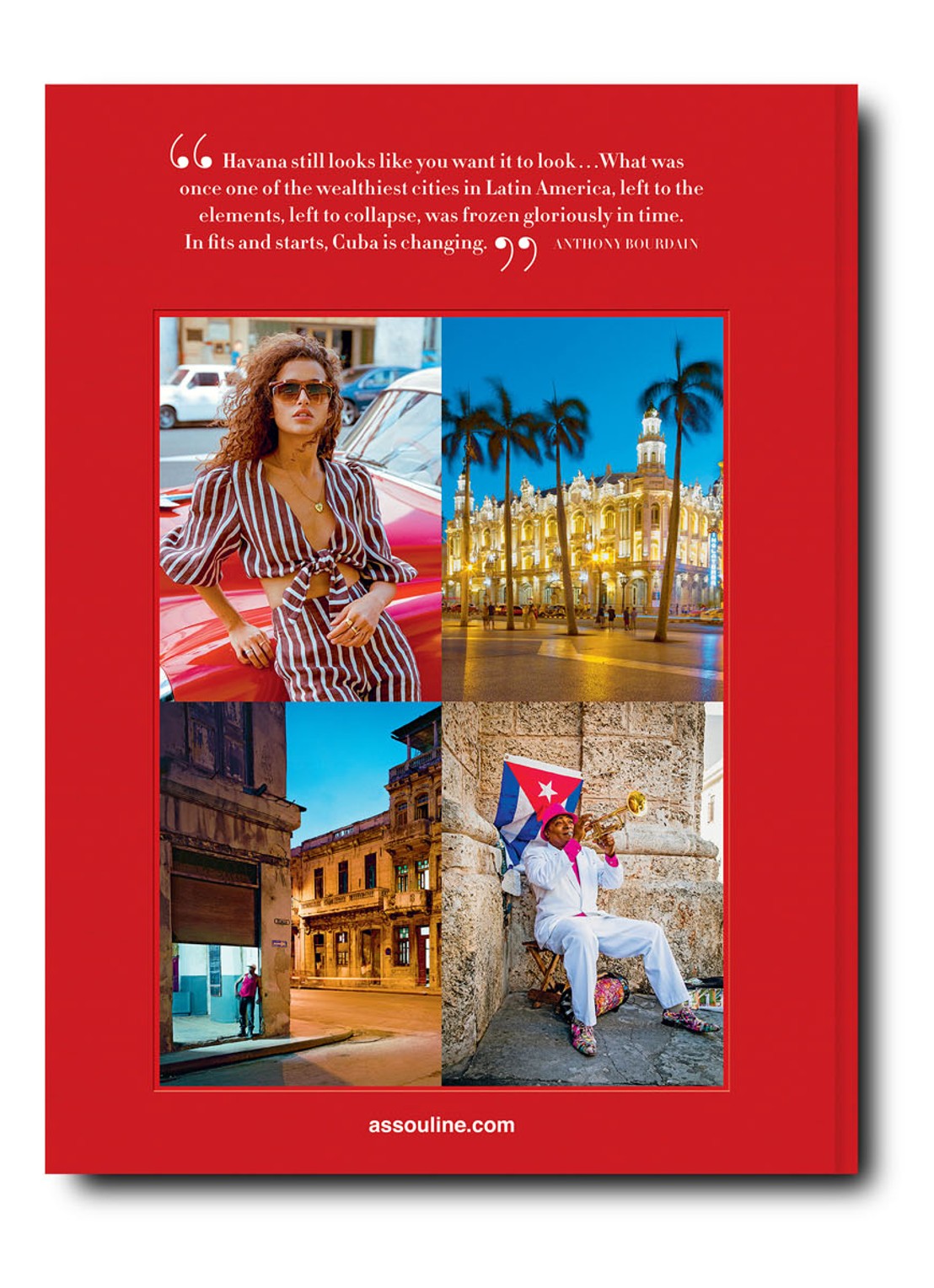 Assouline Havana Blues - detail 3 steenrood