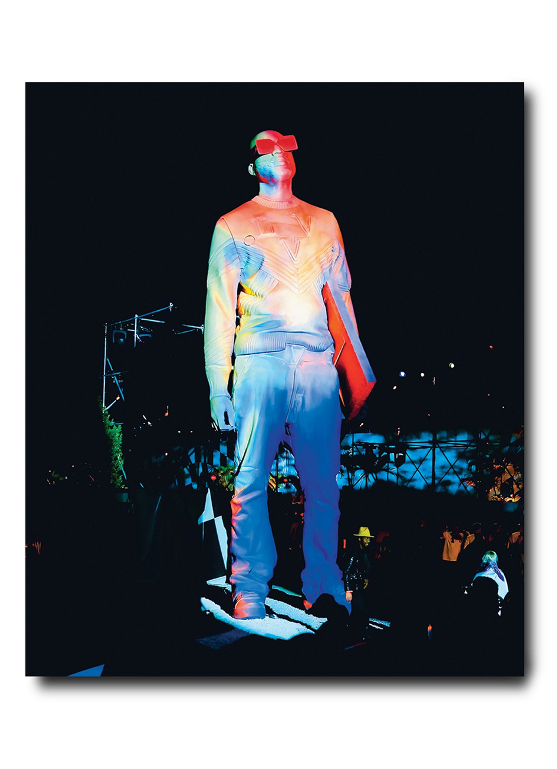 Assouline Louis Vuitton: Virgil Abloh (Ultimate Edition) - achterkant 8 blauw