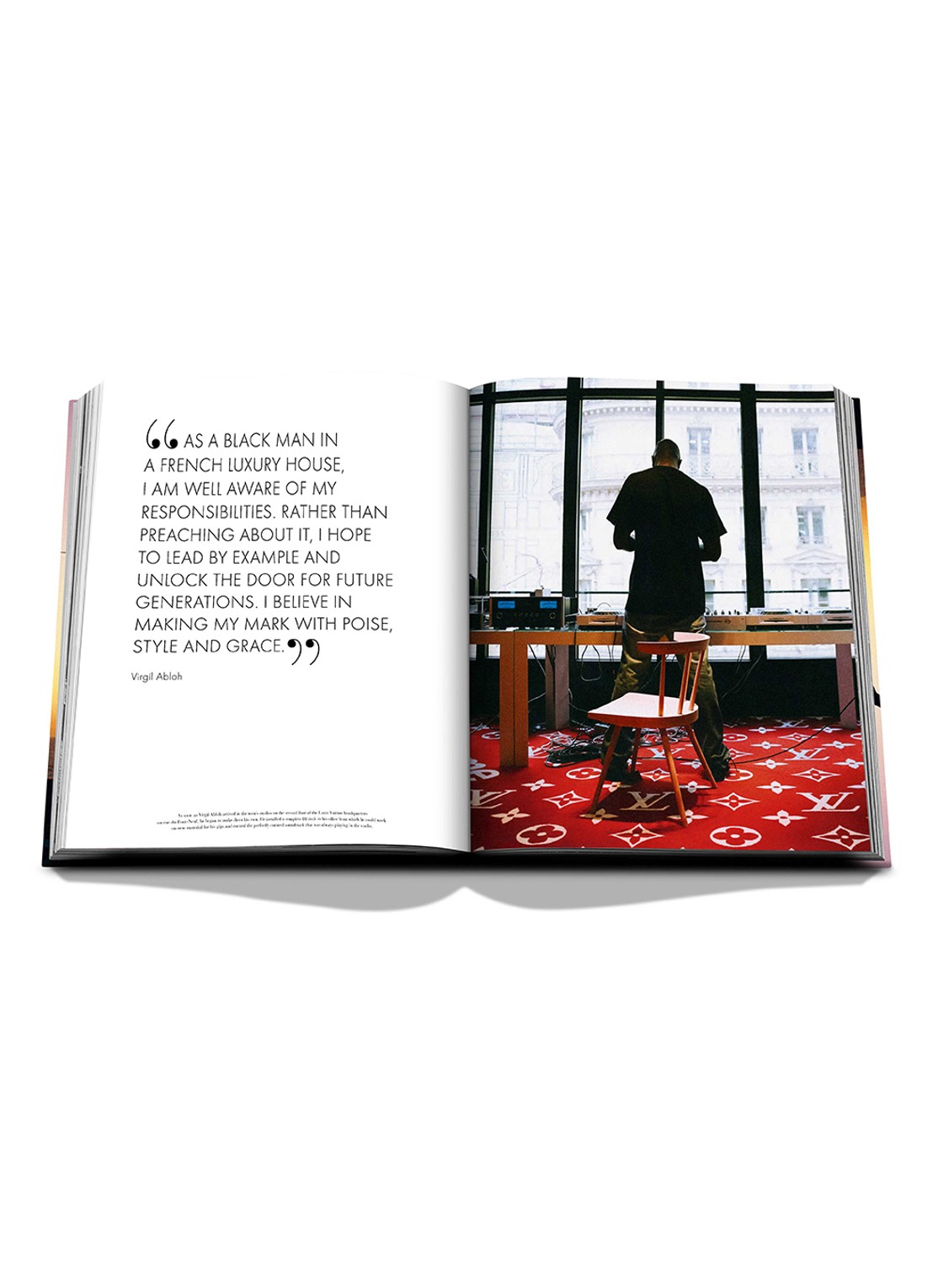 Assouline Louis Vuitton: Virgil Abloh (Ultimate Edition) - detail 3 blauw