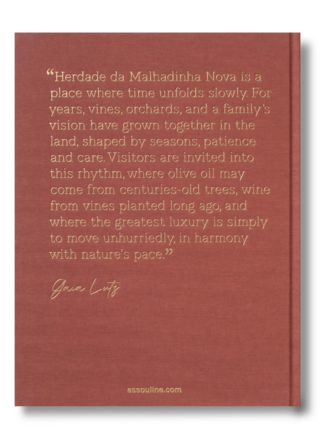 Assouline Malhadinha: The Soul of Alentejo - achterkant 6 multicolor