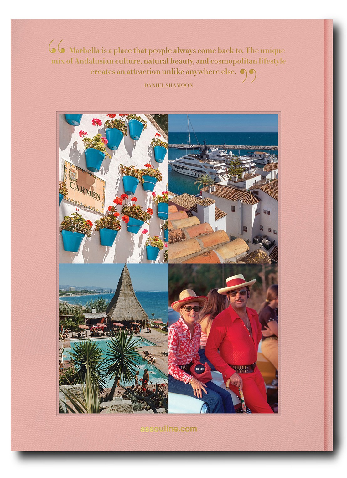 Assouline Marbella Sol - achterkant 3 roze