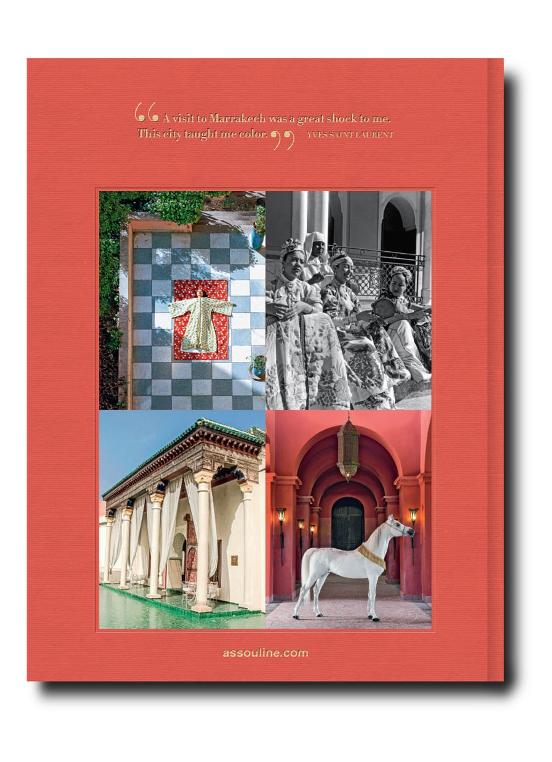 Assouline Marrakech Flair - detail 3 koraalroze
