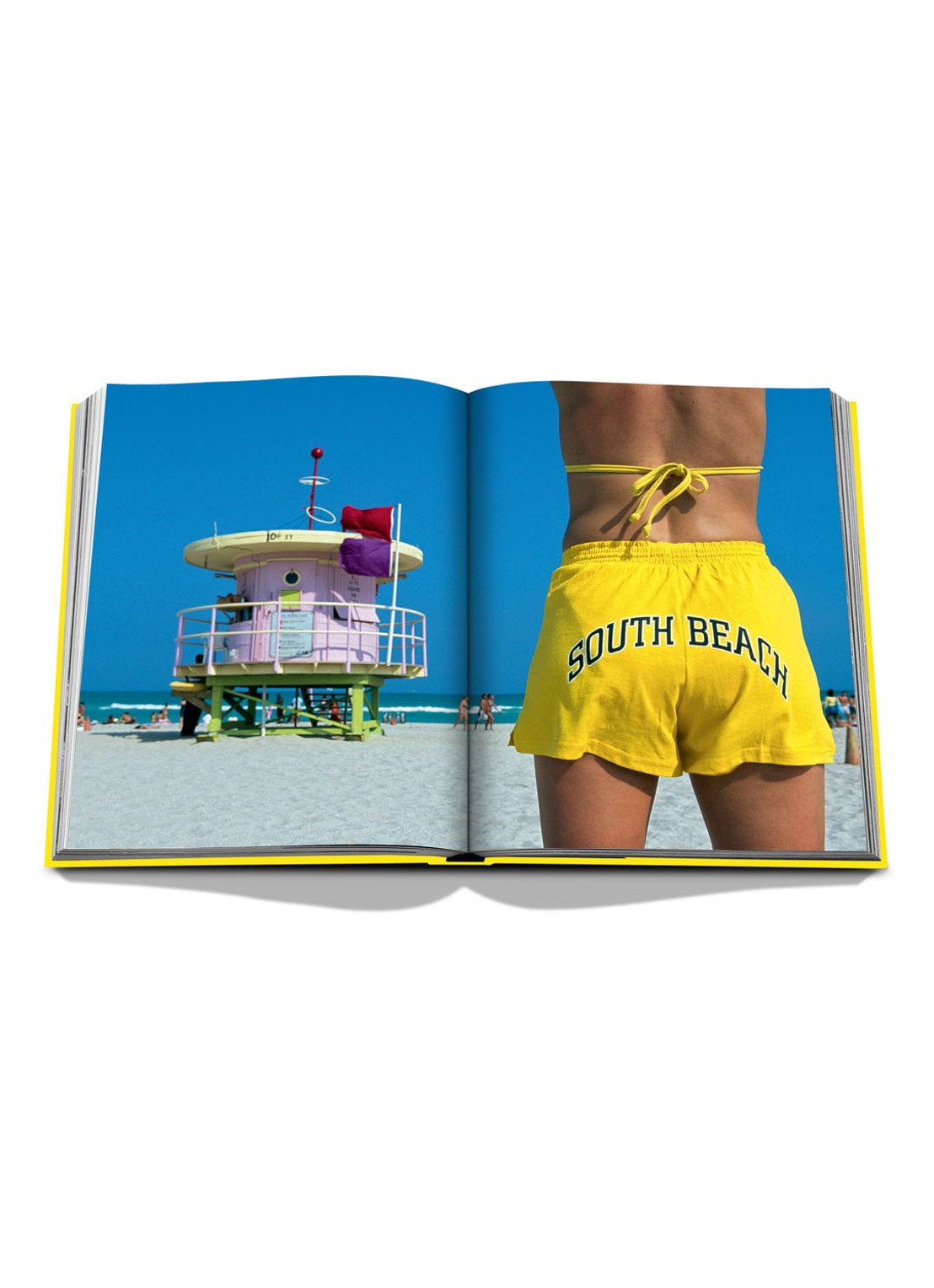 Assouline Miami Beach - voorkant 7 geel