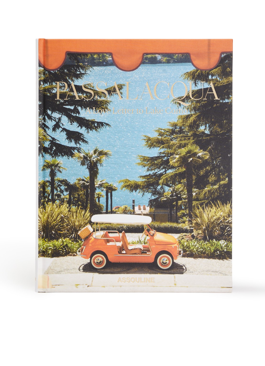 Assouline Passalacque A Love Letter To Lake Como - voorkant oranje