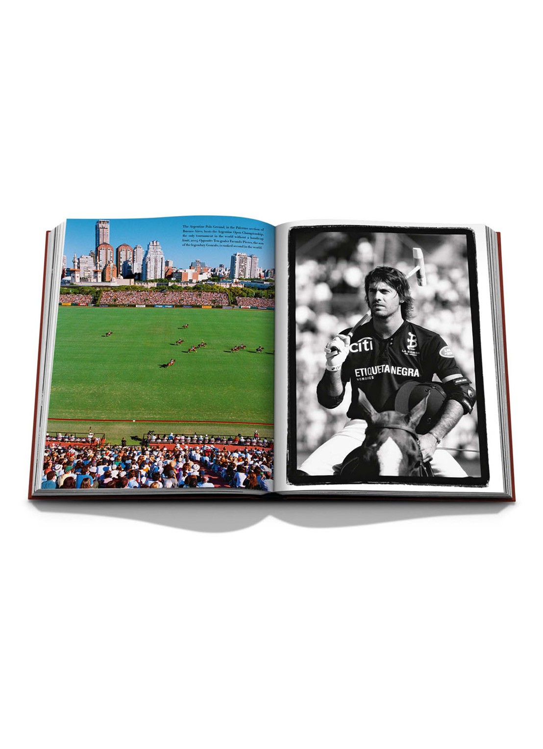 Assouline Polo Heritage - detail 5 bordeauxrood