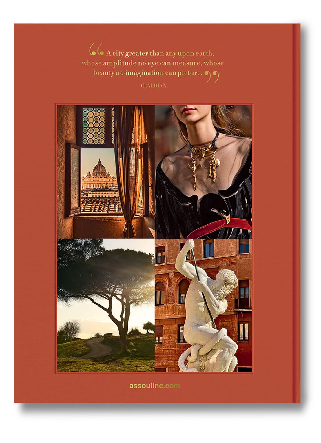 Assouline Roma Eterna - detail 3 roodbruin