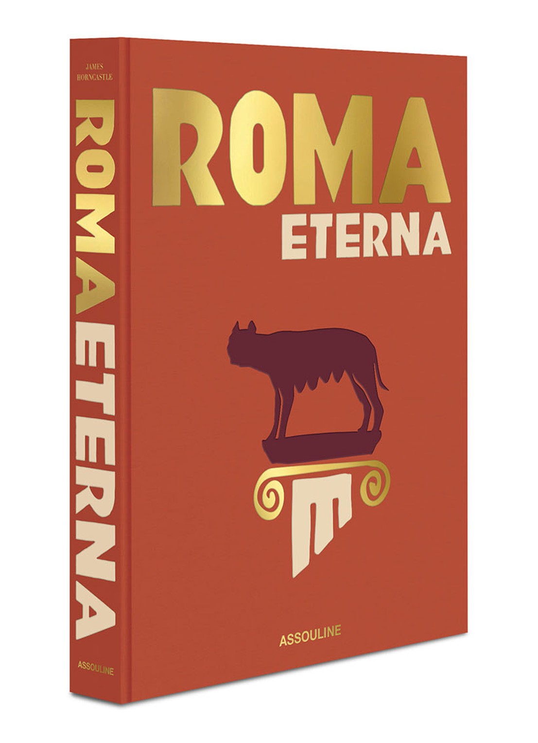 Assouline Roma Eterna - voorkant 2 roodbruin