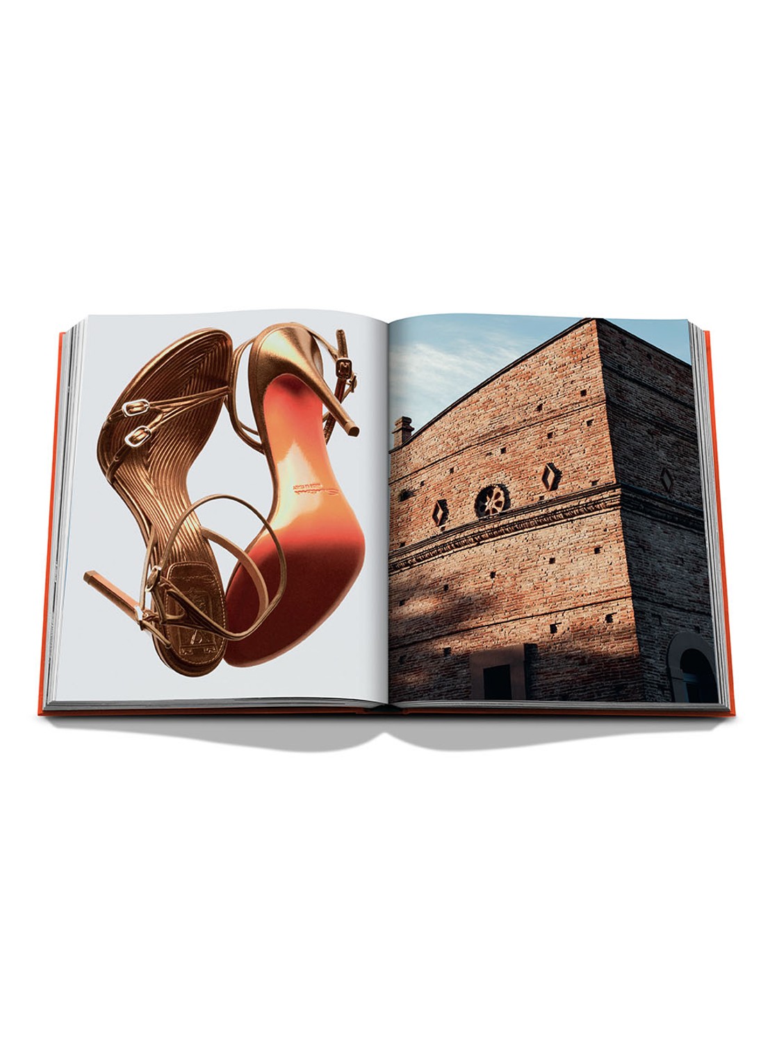 Assouline Santoni Meraviglia - detail 4 oranje