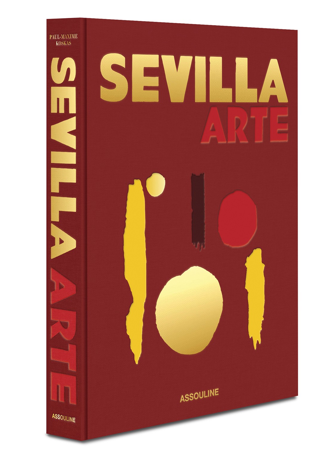 Assouline Sevilla Arte - detail 4 donkerrood