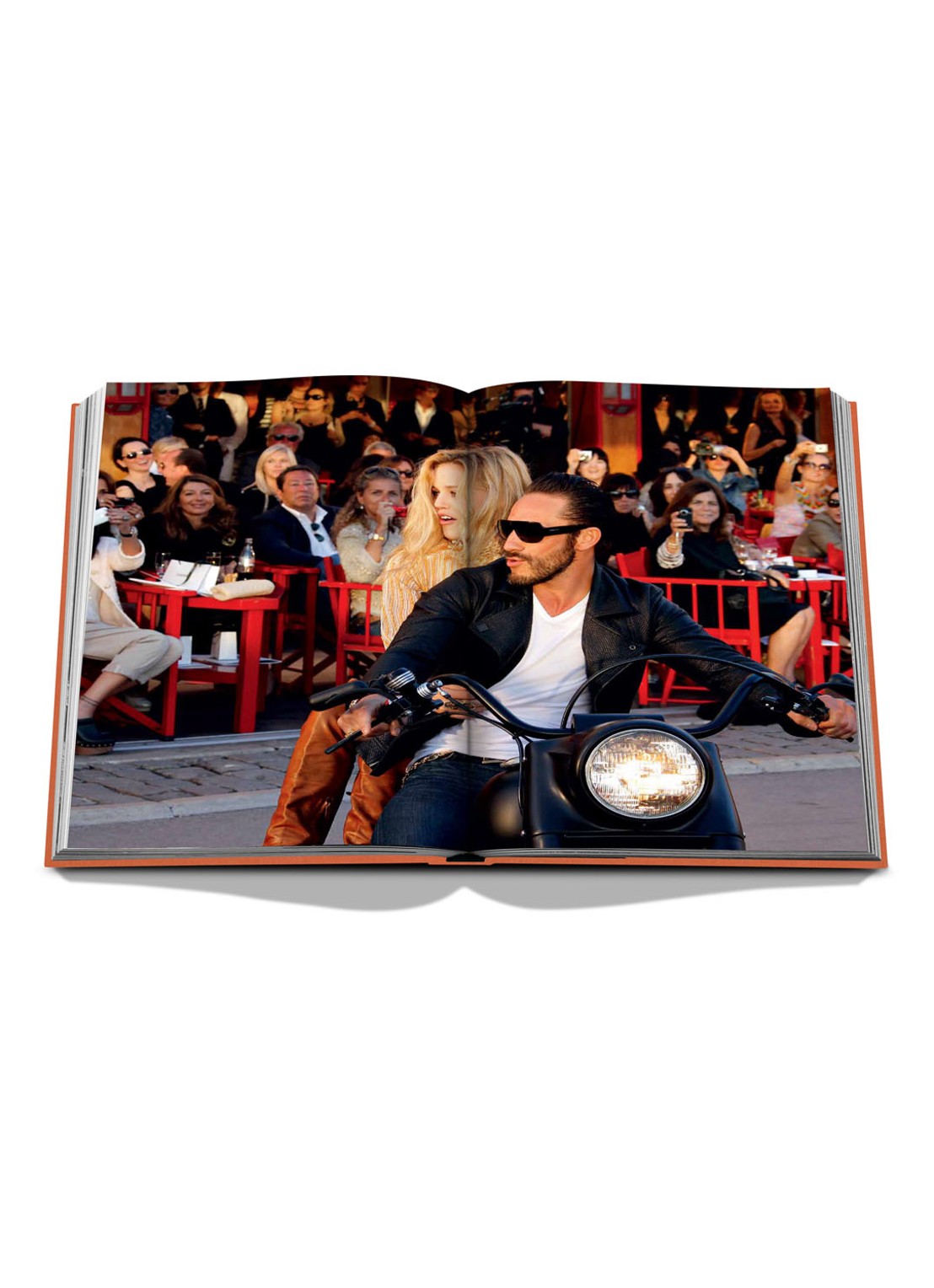 Assouline St. Tropez Soleil - detail 4 donkeroranje