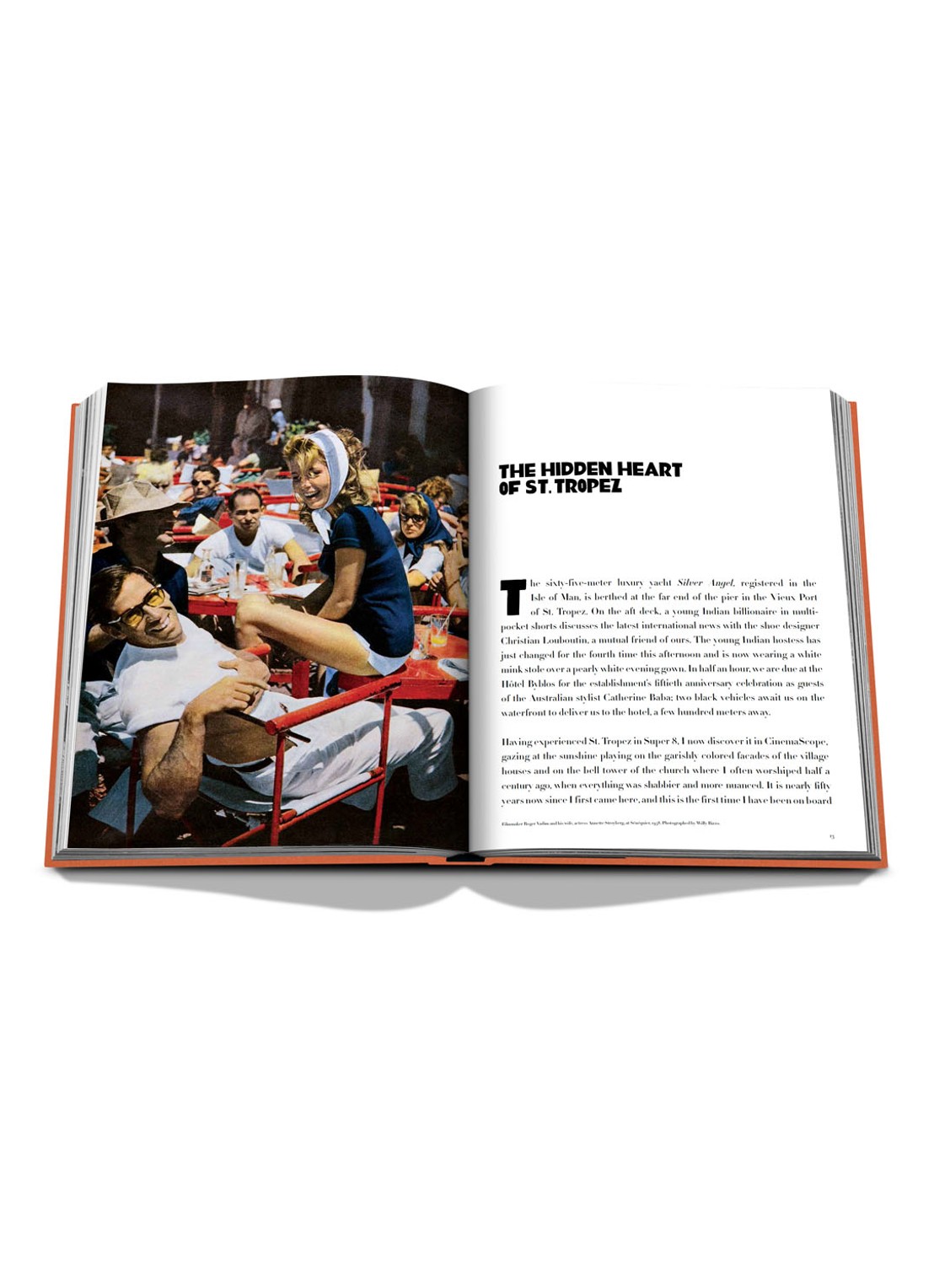Assouline St. Tropez Soleil - voorkant 7 donkeroranje